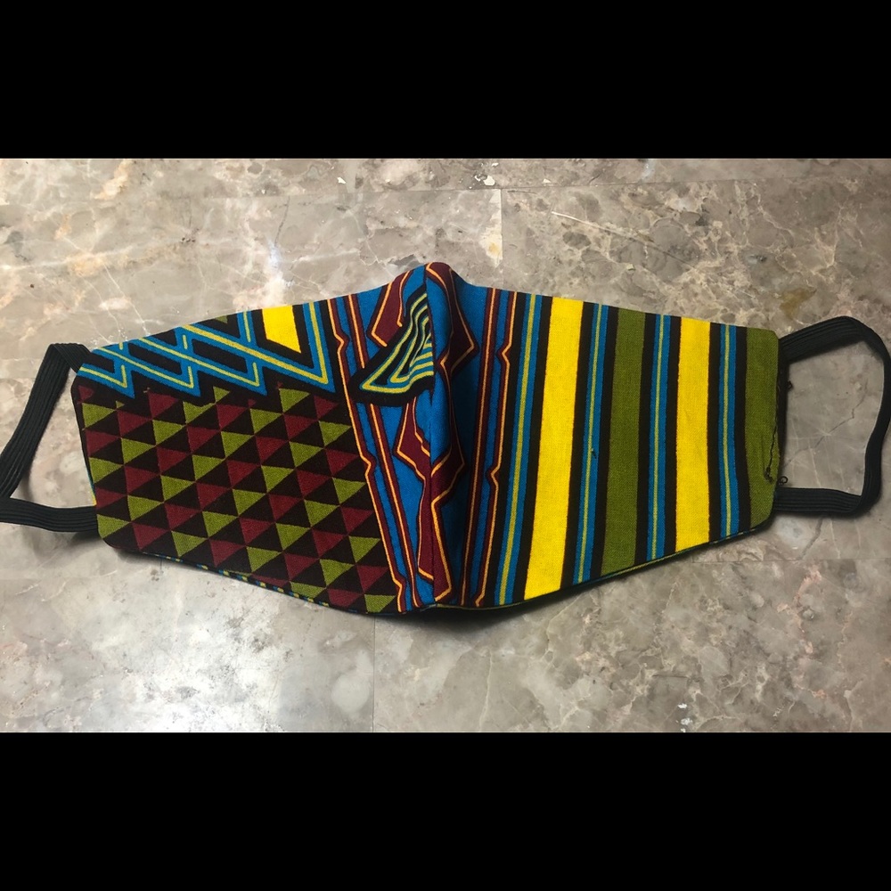 African print face mask